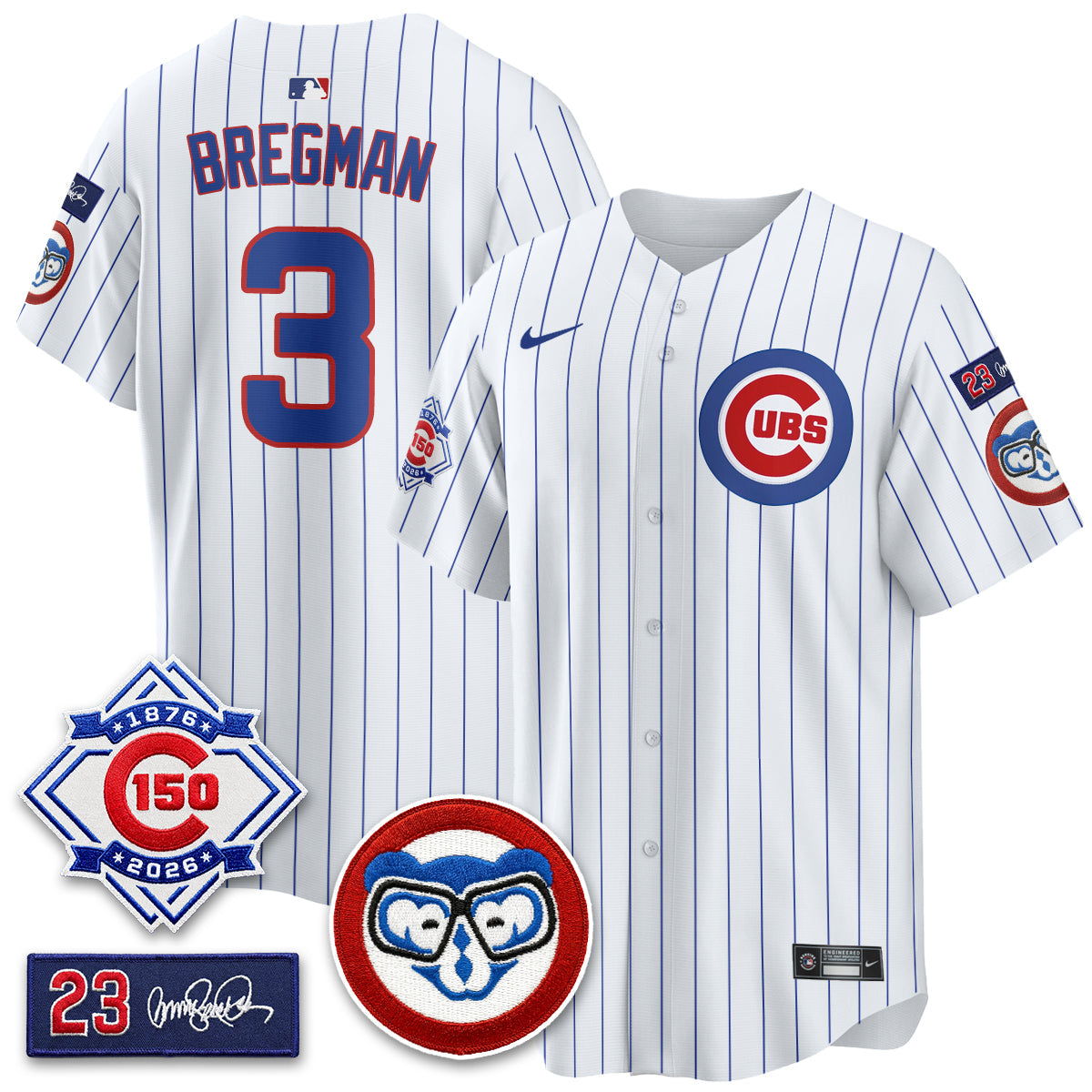 Chicago Cubs 150th Anniversary Holy Cow Vapor Premier Limited Jersey - Stitched