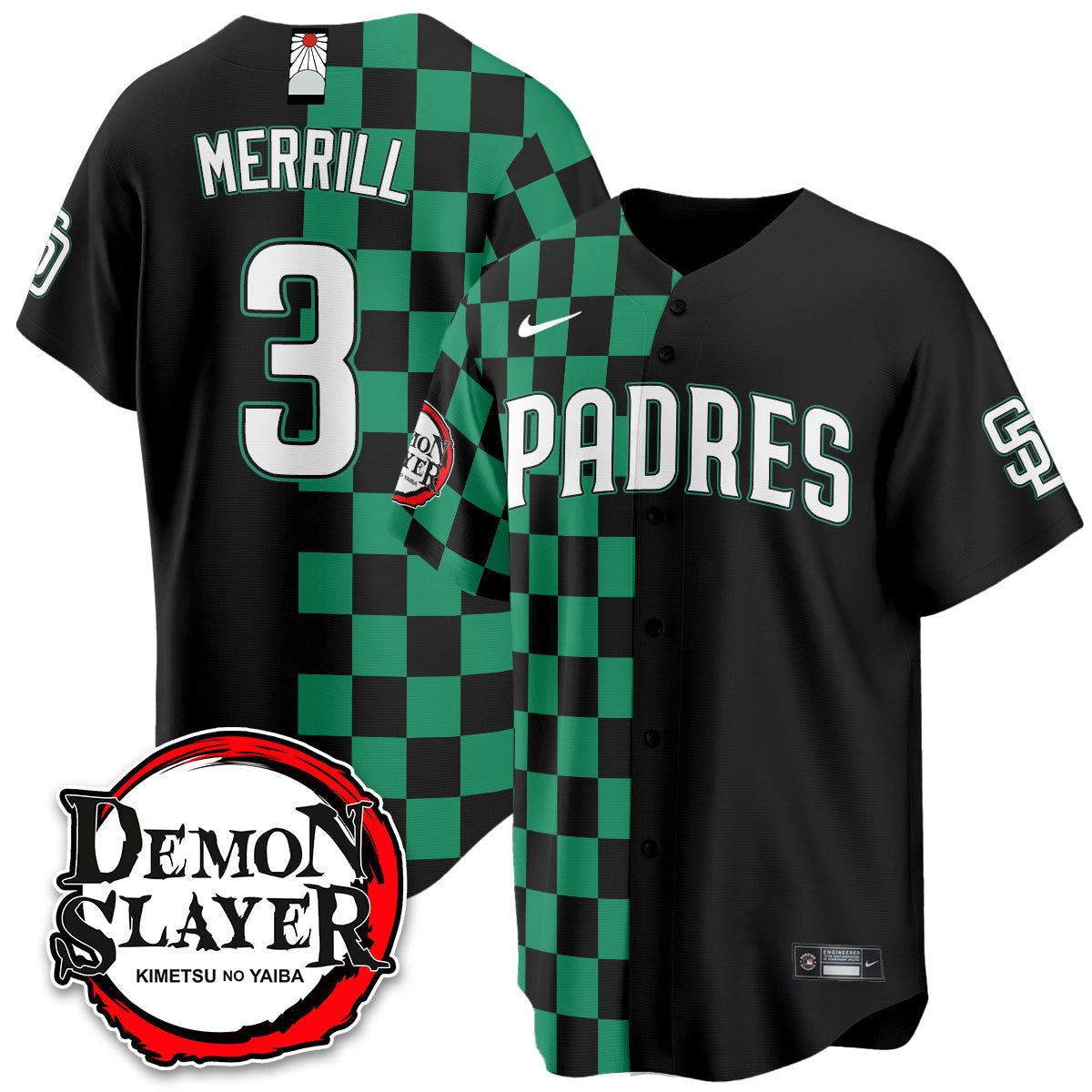 San Diego Padres The Slayer Corps Vapor Limited Jersey - Stitched
