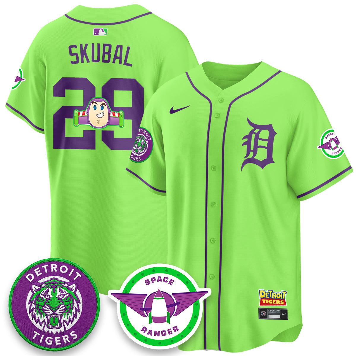 Detroit Tigers 2026 Space Ranger Edition Vapor Limited Jersey - Stitched