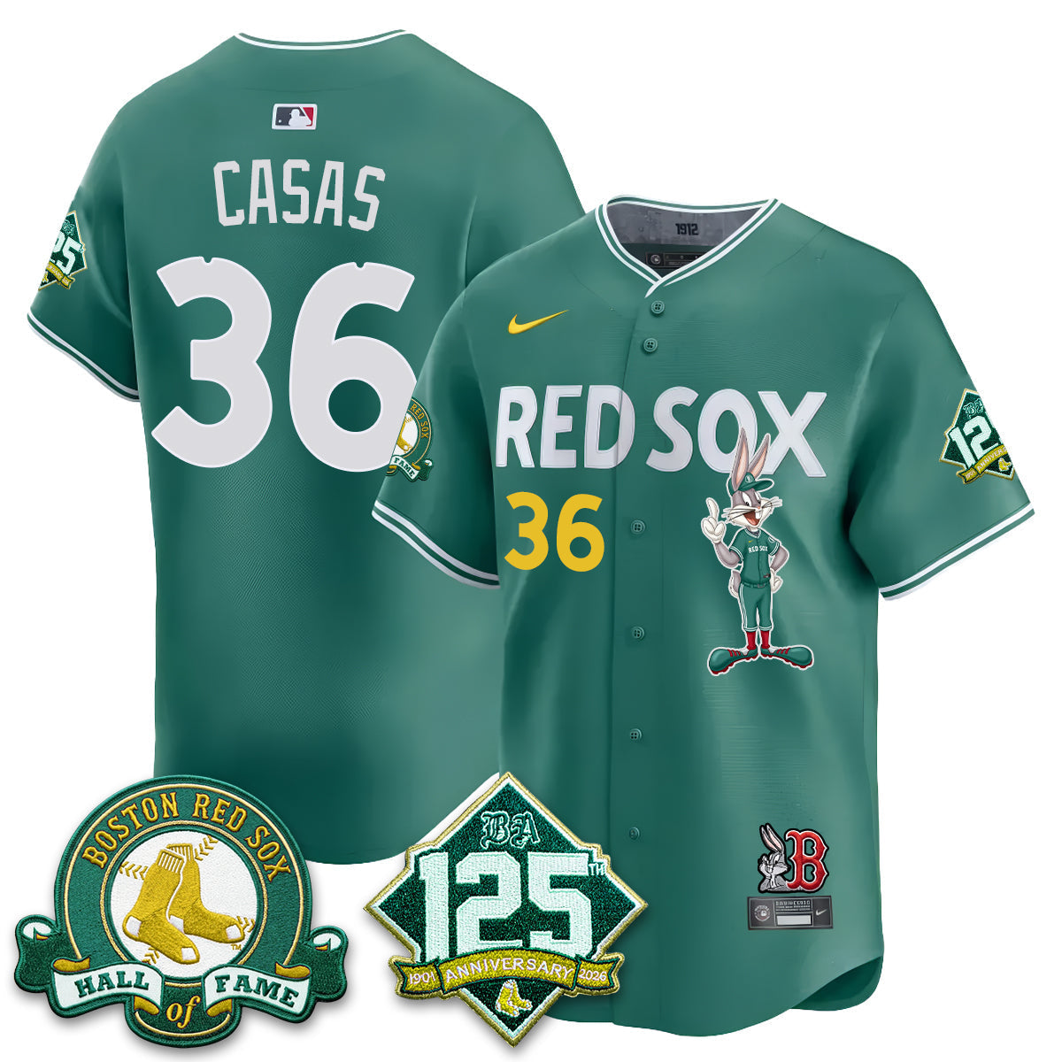 Boston Red Sox x Bunny Vapor Premier Limited Jersey - Stitched