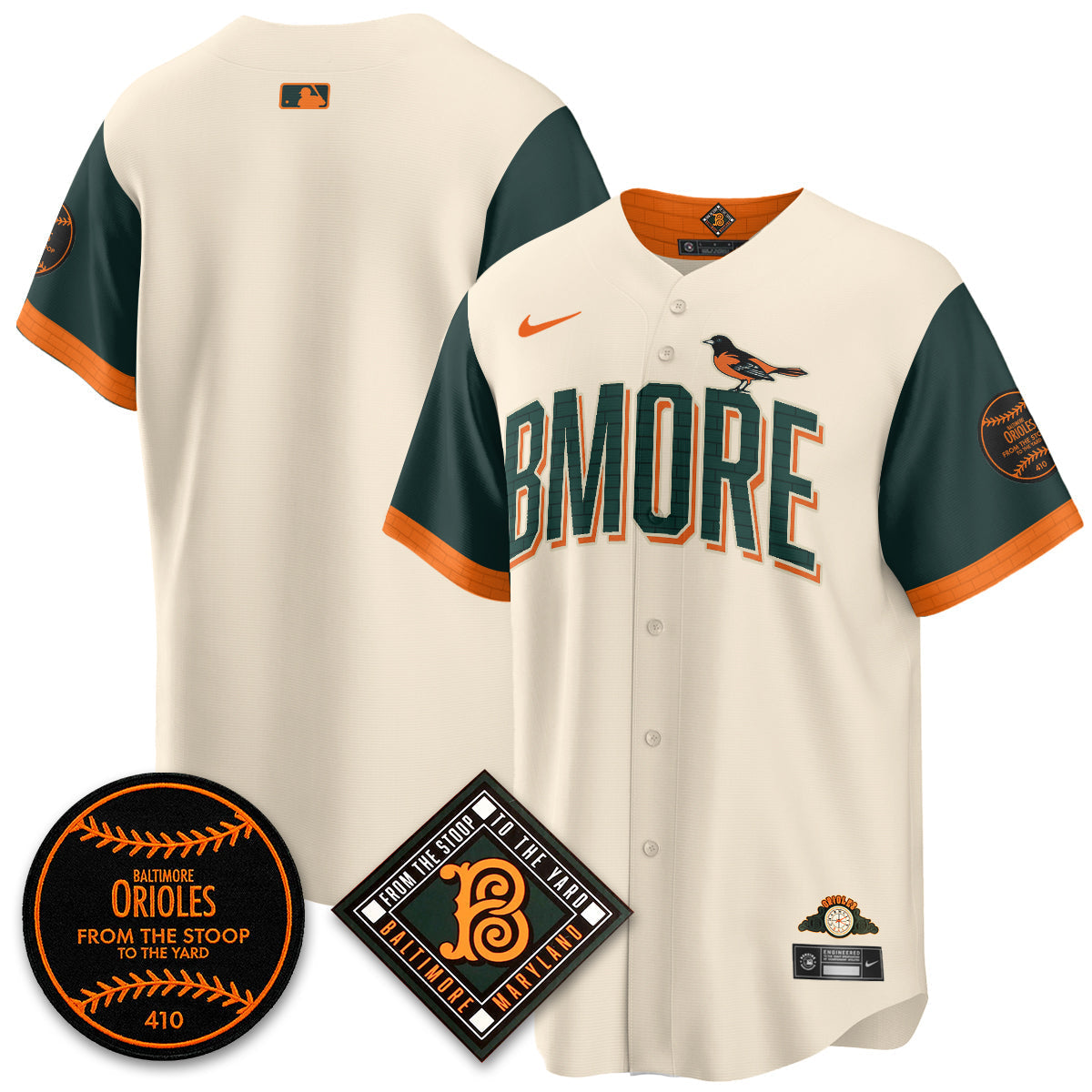 Baltimore Orioles 2026 City Connect Vapor Jersey - Stitched