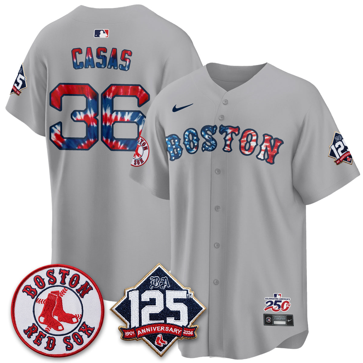 Boston Red Sox Americana 2026 Vapor Limited Jersey - Stitched