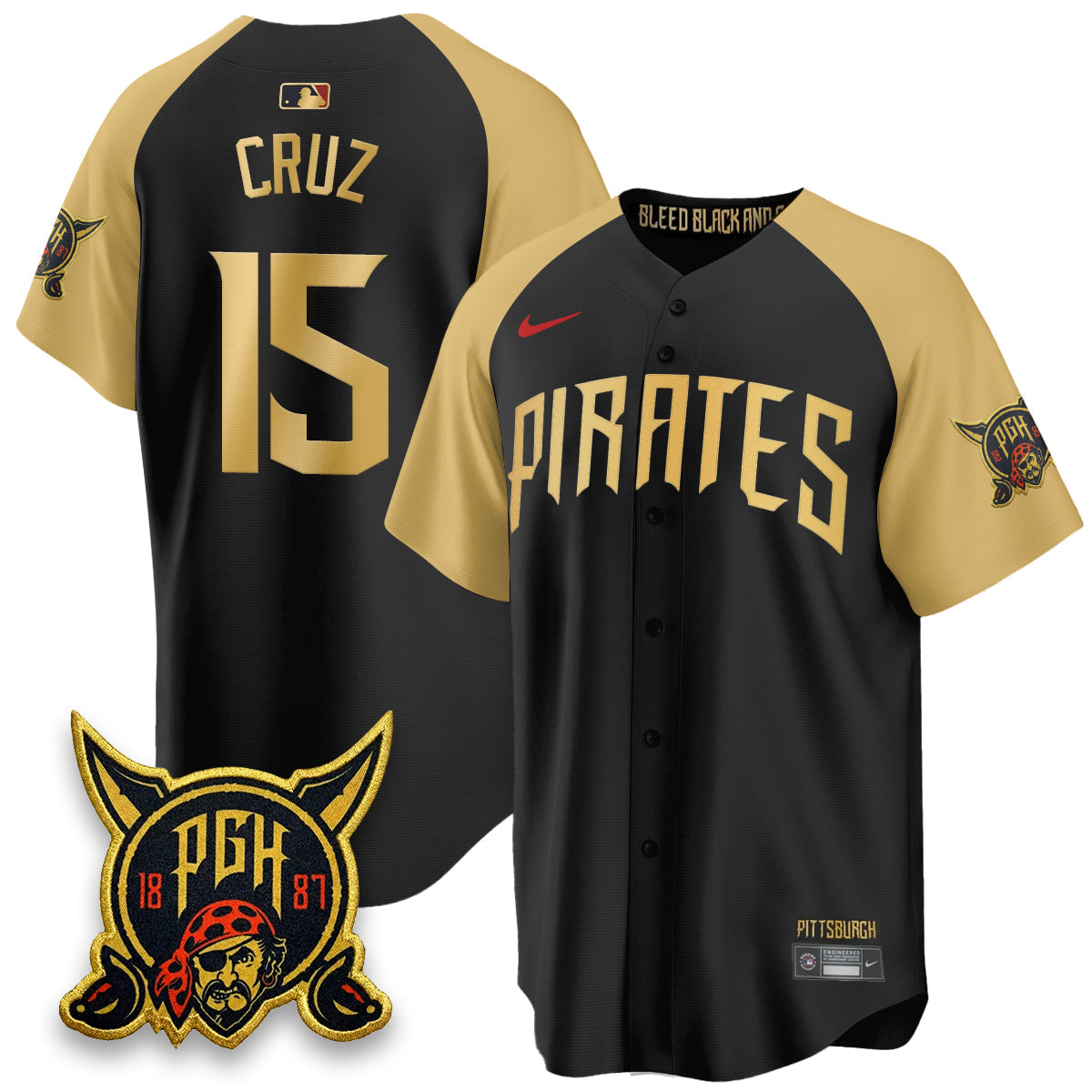 Pittsburgh Pirates 2026 City Connect Vapor Limited Jersey - Stitched