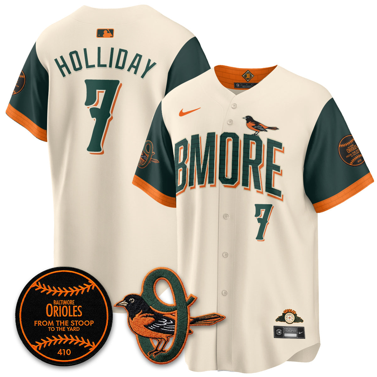 Baltimore Orioles 2026 City Connect Vapor Premier Limited Jersey - Stitched-Cuztomshoes