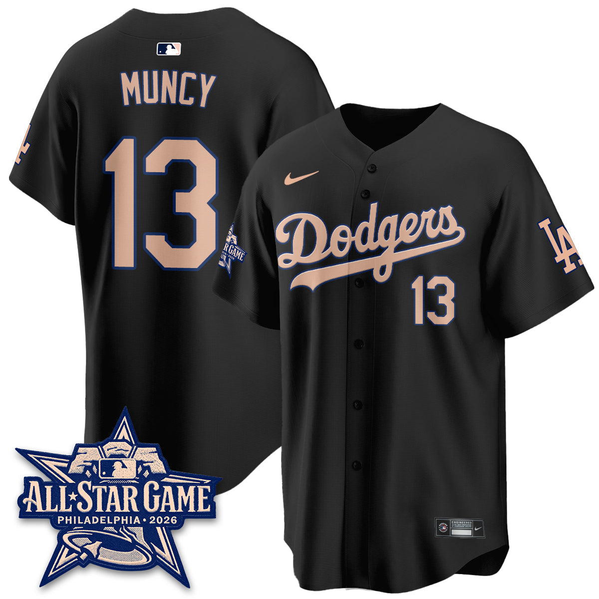 Los Angeles Dodgers All Star Game 2026 Vapor Jersey - Stitched-Cuztomshoes