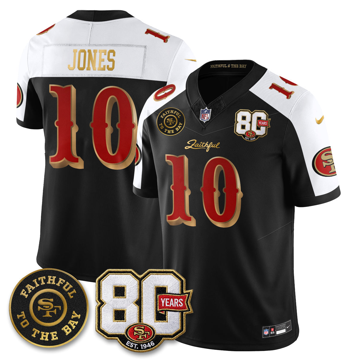 San Francisco Giants “Rivalries” Vapor Limited Jersey - Faithful To The Bay Patch - Stitched
