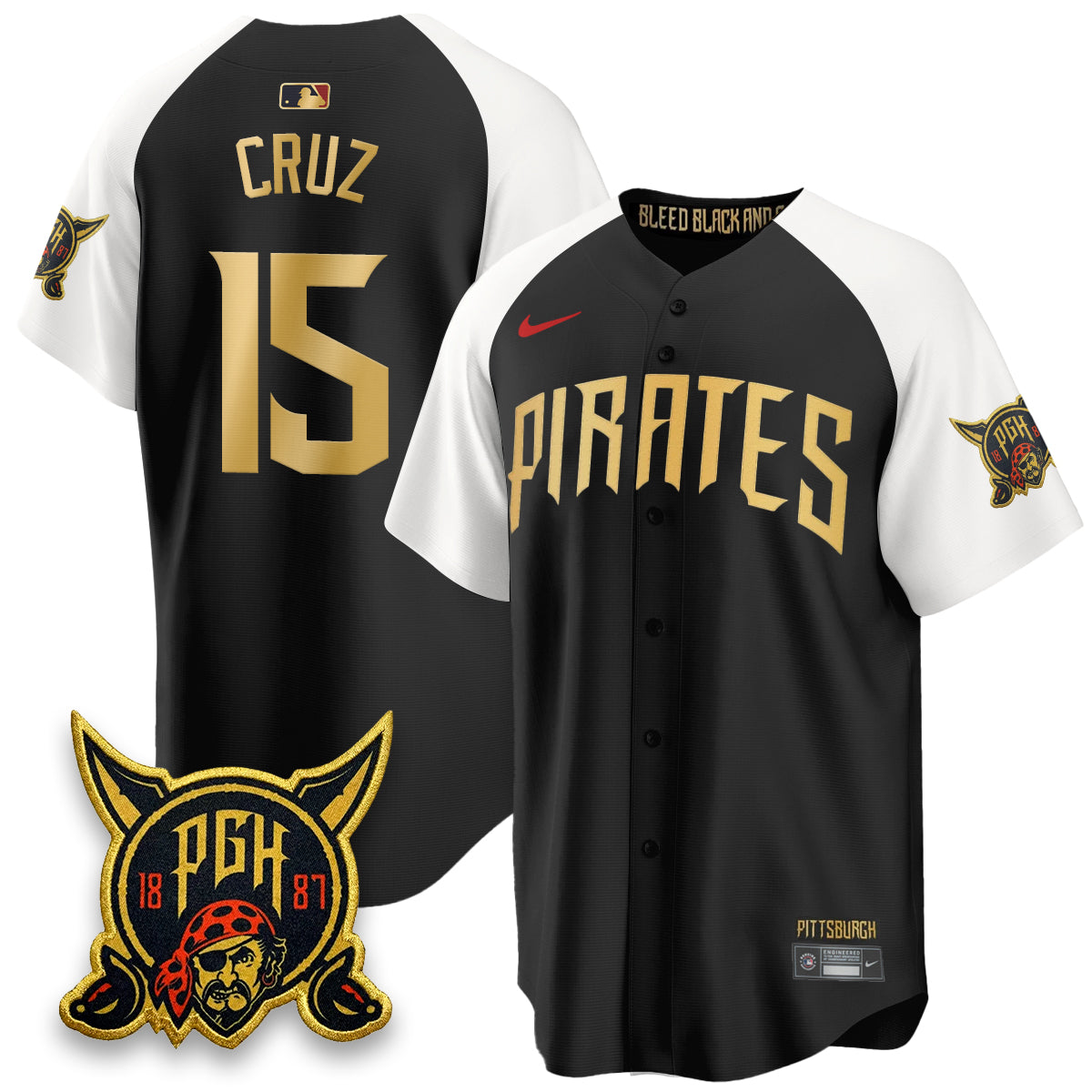Pittsburgh Pirates 2026 City Connect Vapor Limited Jersey - Stitched
