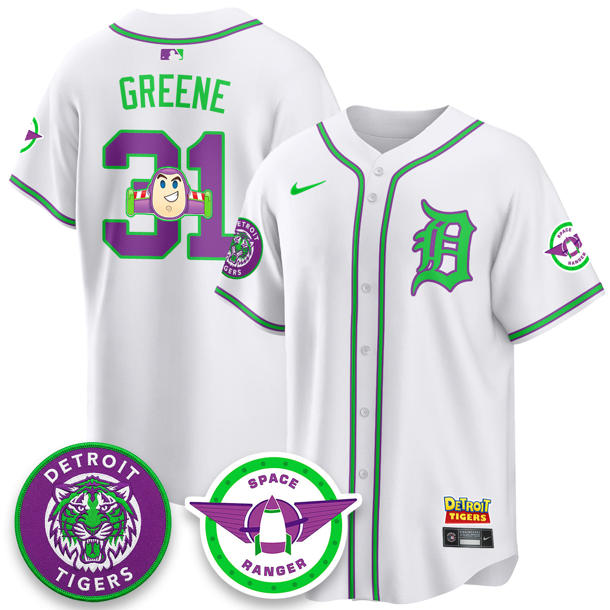 Detroit Tigers 2026 Space Ranger Edition Vapor Limited Jersey - Stitched