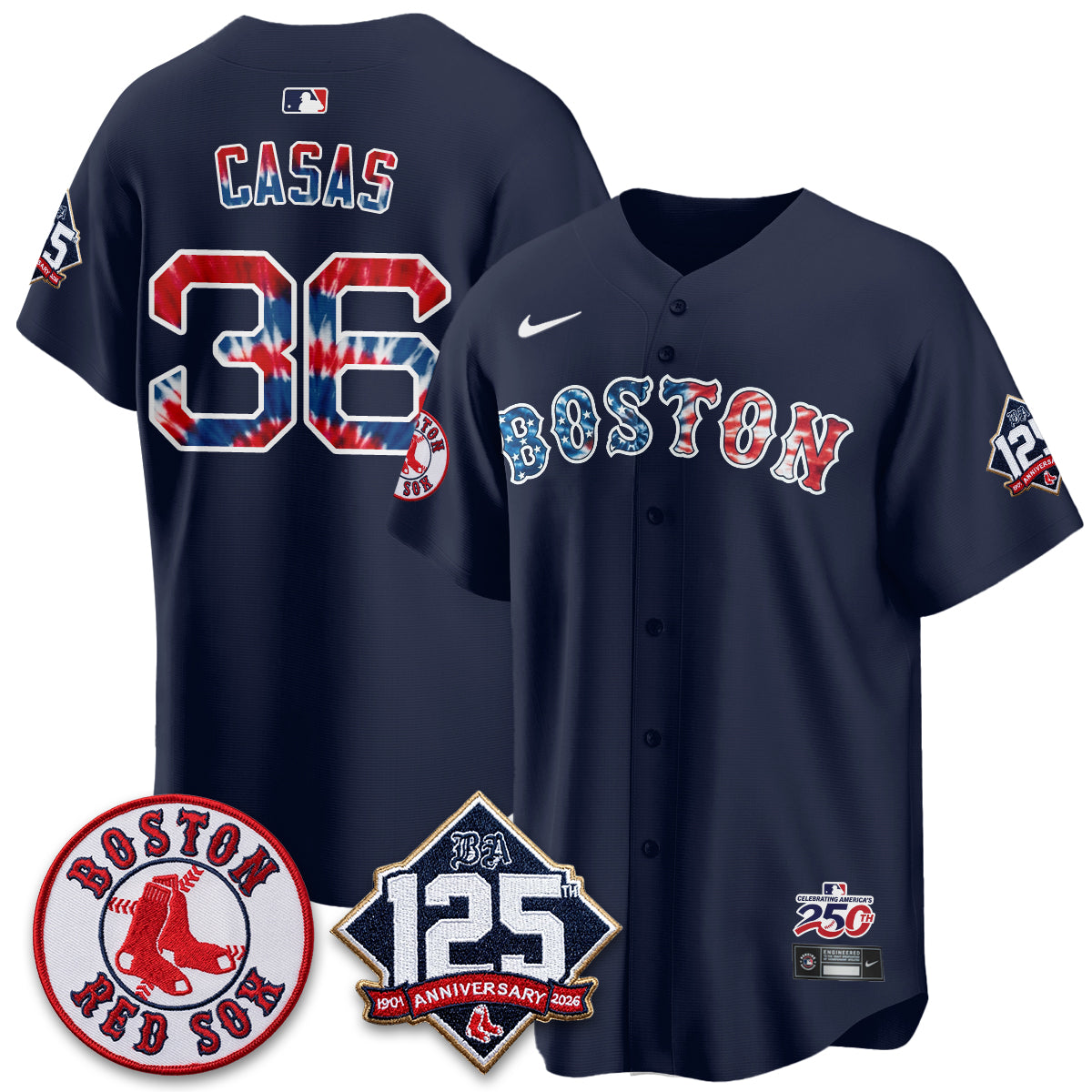 Boston Red Sox Americana 2026 Vapor Limited Jersey - Stitched