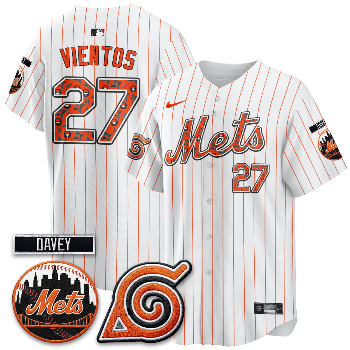 New York Mets x Naruto Nights 2026 Vapor Limited Jersey - Stitched V2