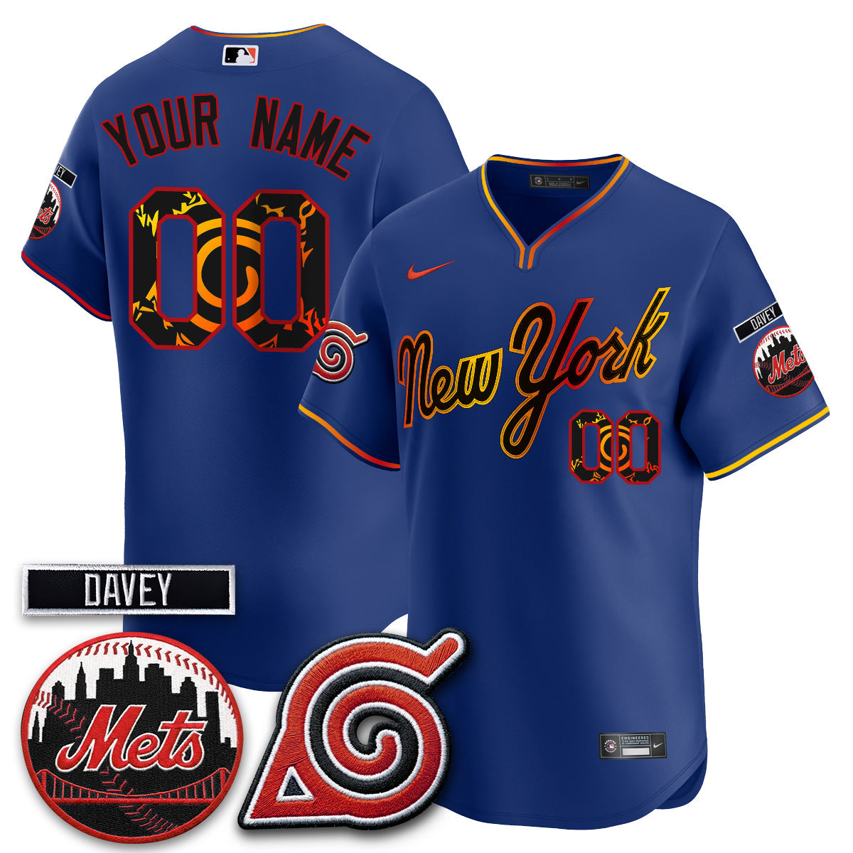 New York Mets x NRT Nights 2026 Vapor Limited Custom Jersey - Stitched V3