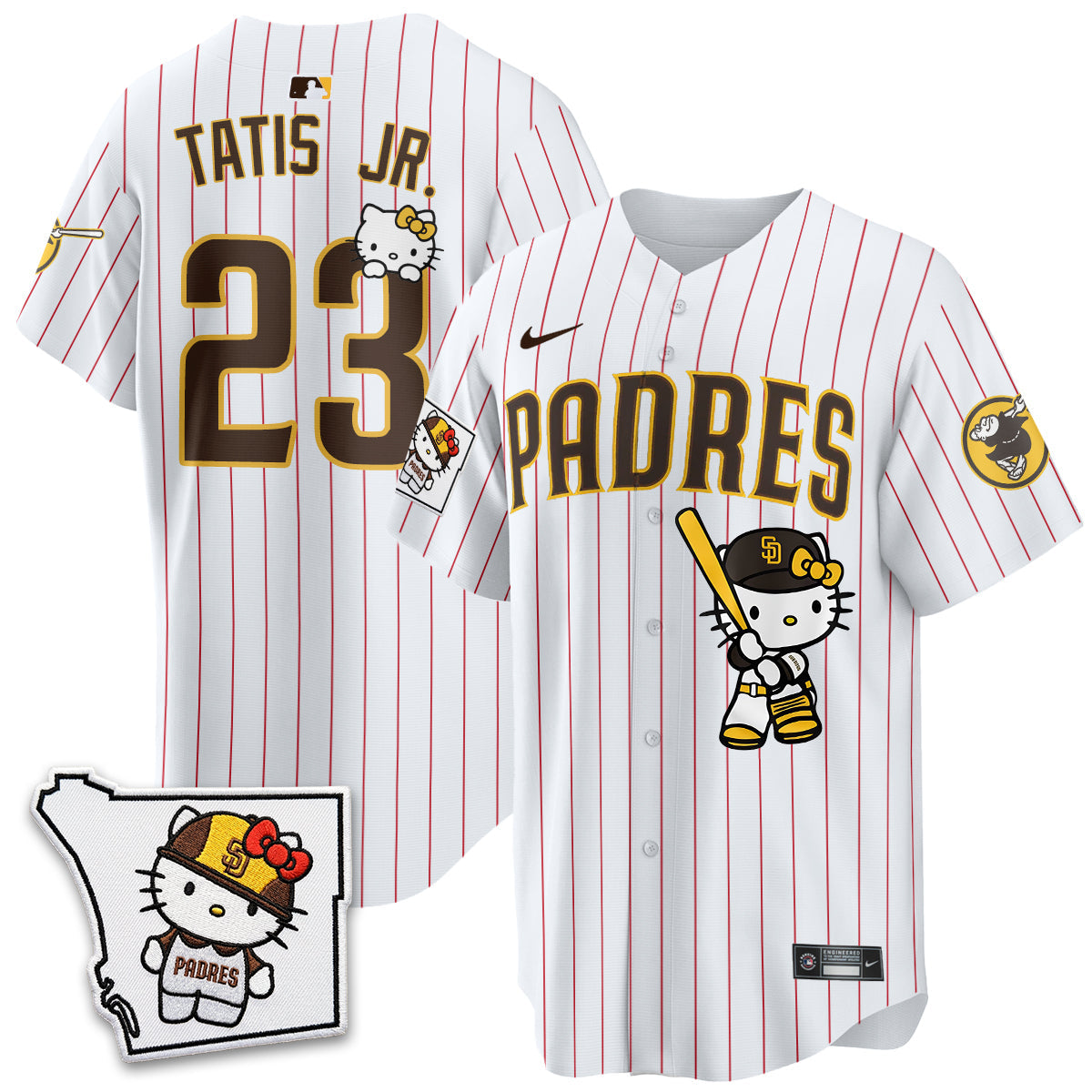 San Diego Padres x Meow KT Vapor Limited Jersey - Stitched V2