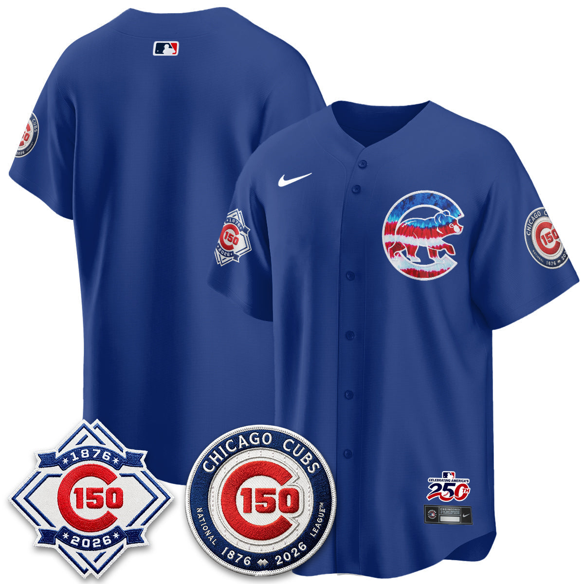 Chicago Cubs 2026 Americana Vapor Limited Jersey - Stitched