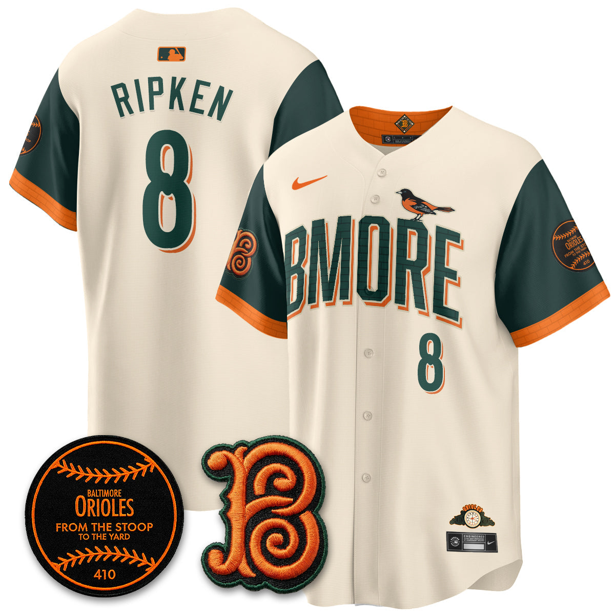 Baltimore Orioles 2026 City Connect Vapor Premier Limited Jersey - Stitched-Cuztomshoes