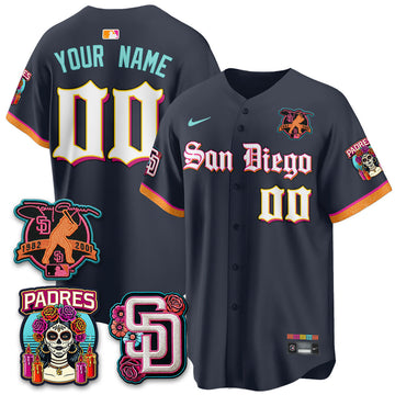 San Diego Padres 2026 City Connect x Tony Gwynn Patch Vapor Premier Limited Custom Jersey - Stitched