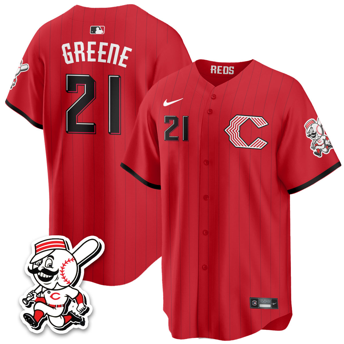 Cincinnati Reds 2026 City Connect Limited Vapor Jersey - Stitched