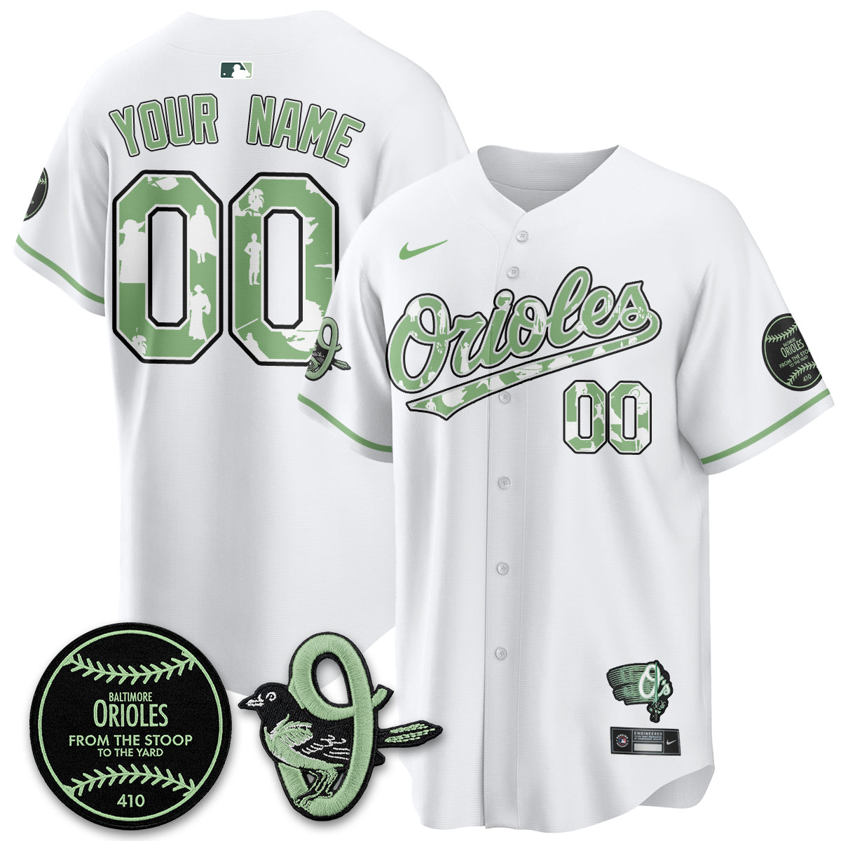 Baltimore Orioles x SW Vapor Premier Limited Custom Jersey - Stitched
