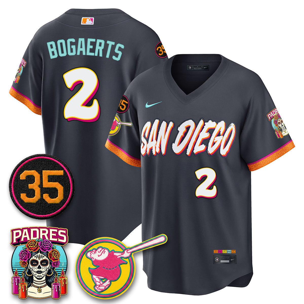 San Diego Padres 2026 City Connect Vapor Limited Jersey - Stitched V3