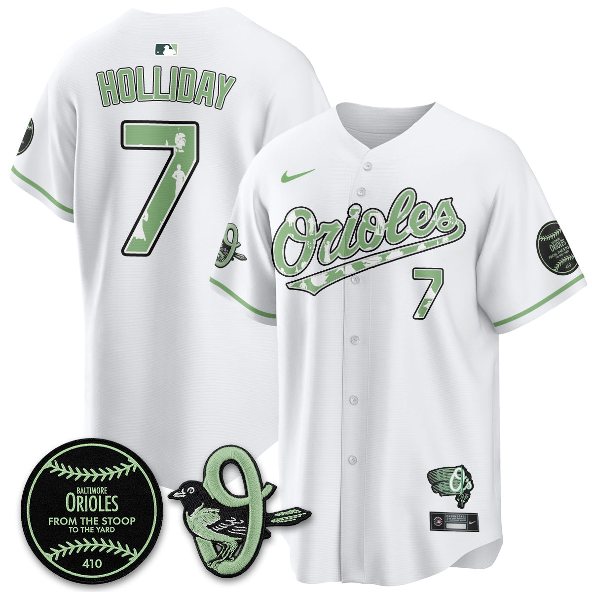Baltimore Orioles x SW Vapor Premier Limited Jersey - Stitched
