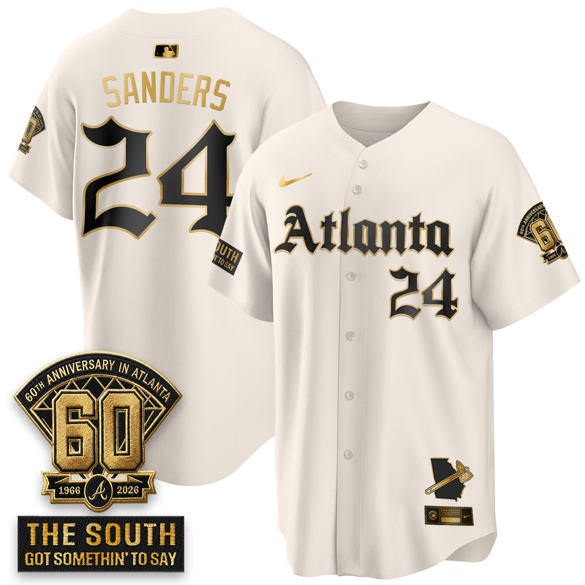 Atlanta Braves 2026 Gothic Edition Vapor Limited Jersey - Stitched V2