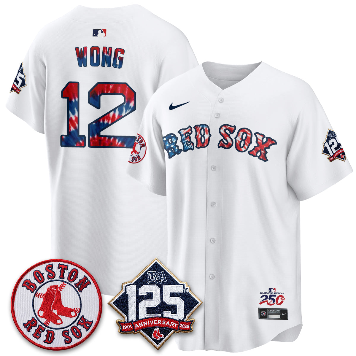 Boston Red Sox Americana 2026 Vapor Limited Jersey - Stitched
