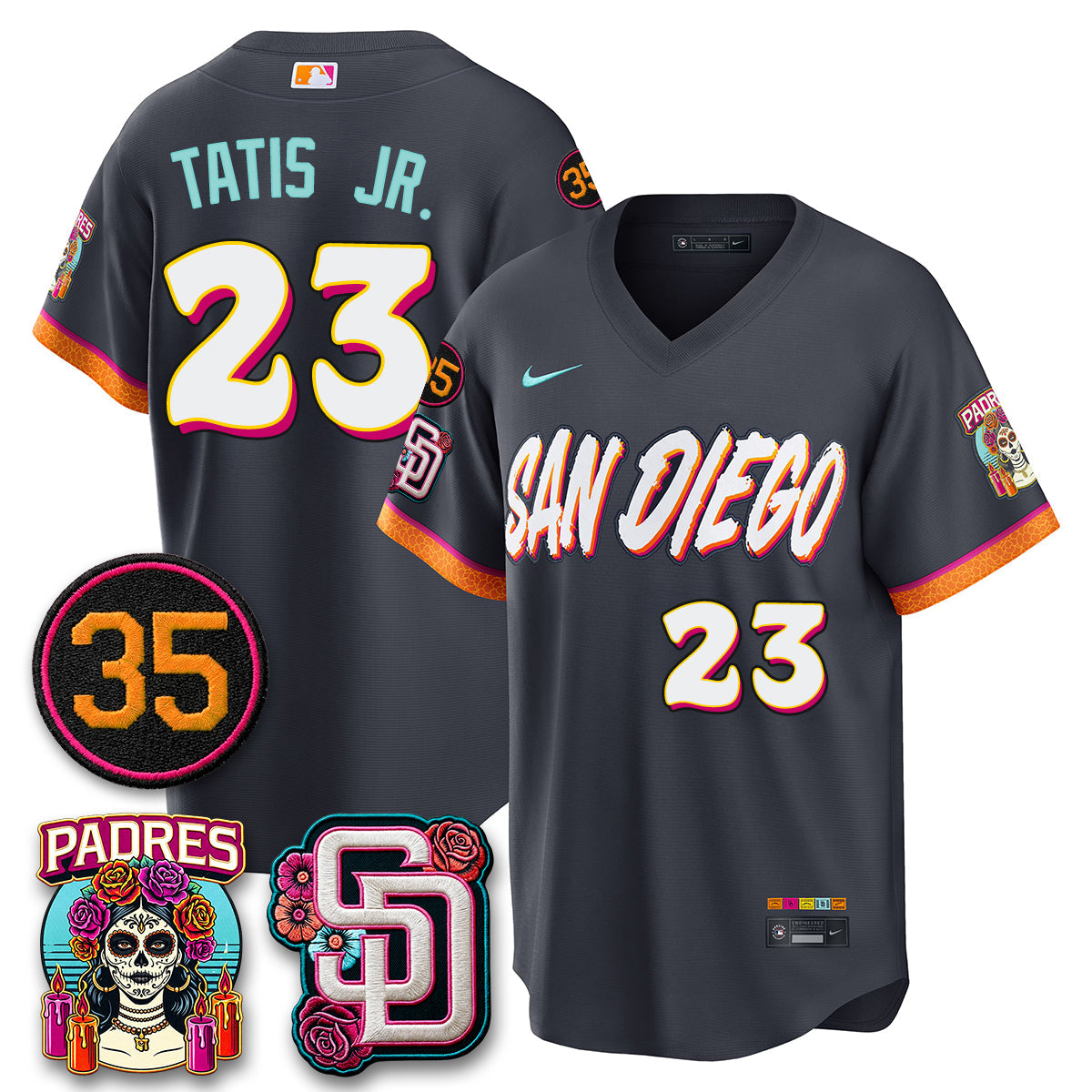 San Diego Padres 2026 City Connect Vapor Limited Jersey - Stitched V3