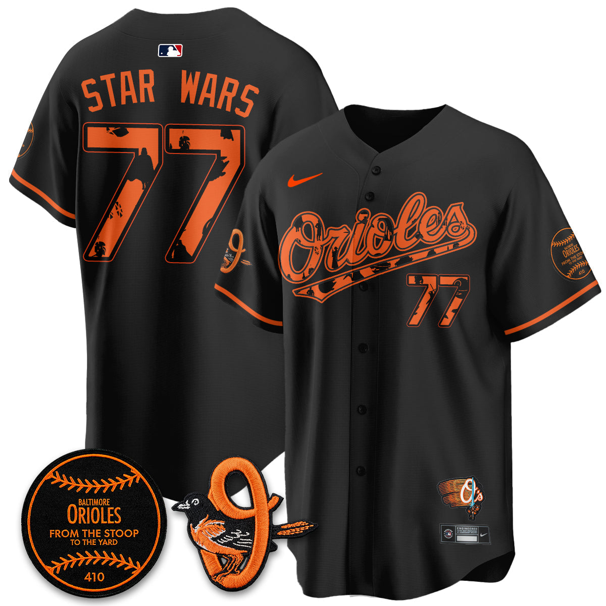 Baltimore Orioles x SW Vapor Premier Limited Jersey - Stitched