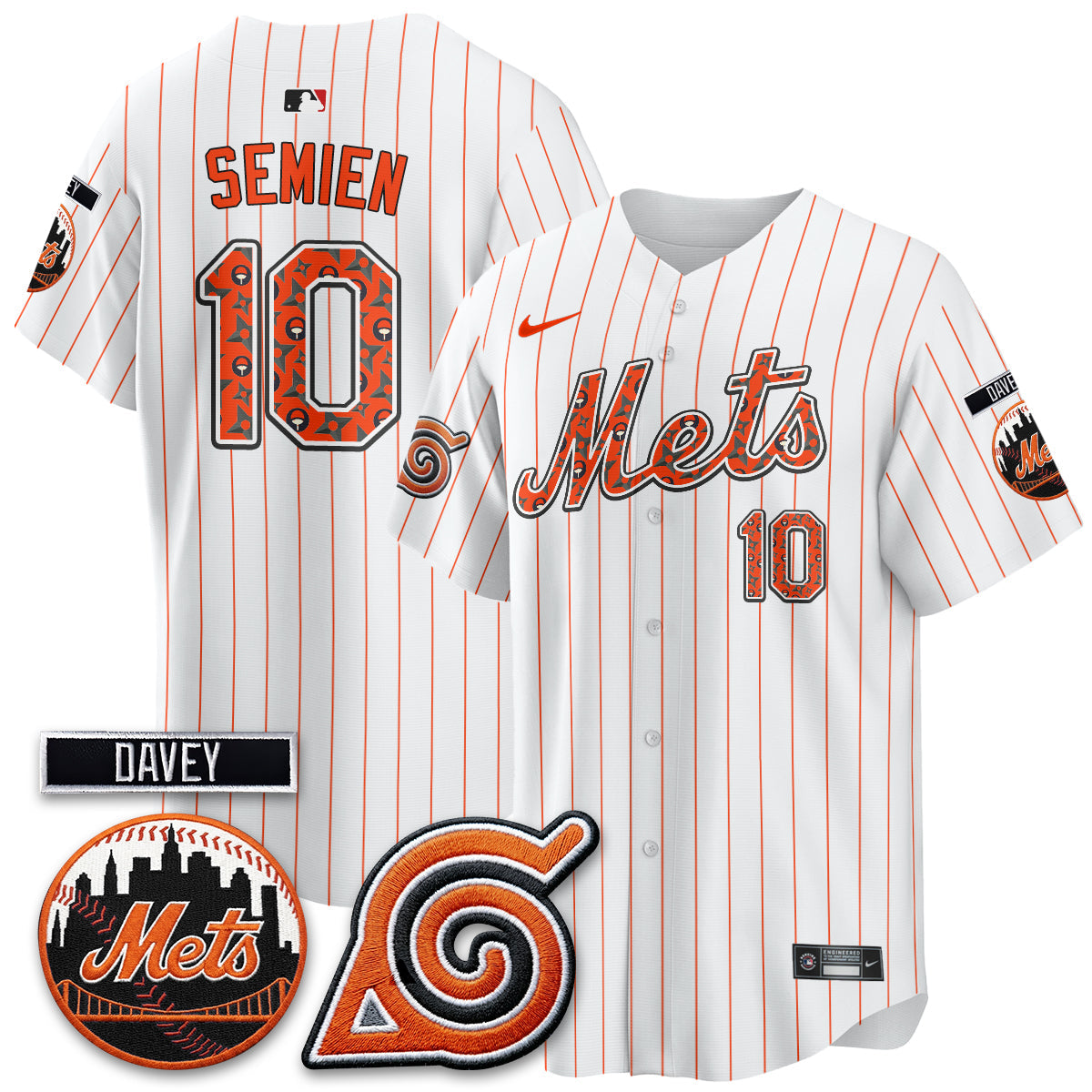 New York Mets x Naruto Nights 2026 Vapor Limited Jersey - Stitched V2