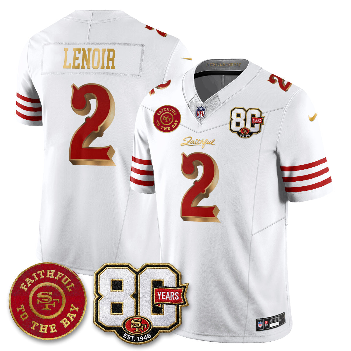 San Francisco Giants “Rivalries” Vapor Limited Jersey - Faithful To The Bay Patch - Stitched
