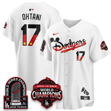 Los Angeles Dodgers x Mouse Vapor Limited Jersey- Stitched-Cuztomshoes