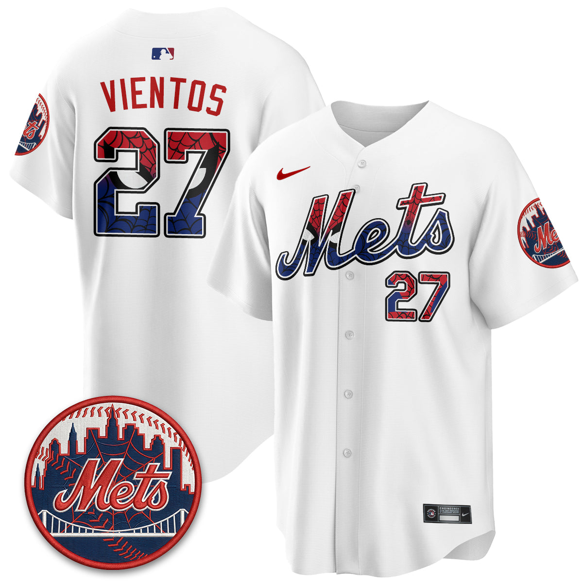 New York Mets x Web-Head Vapor Premier Limited Jersey - Stitched V2