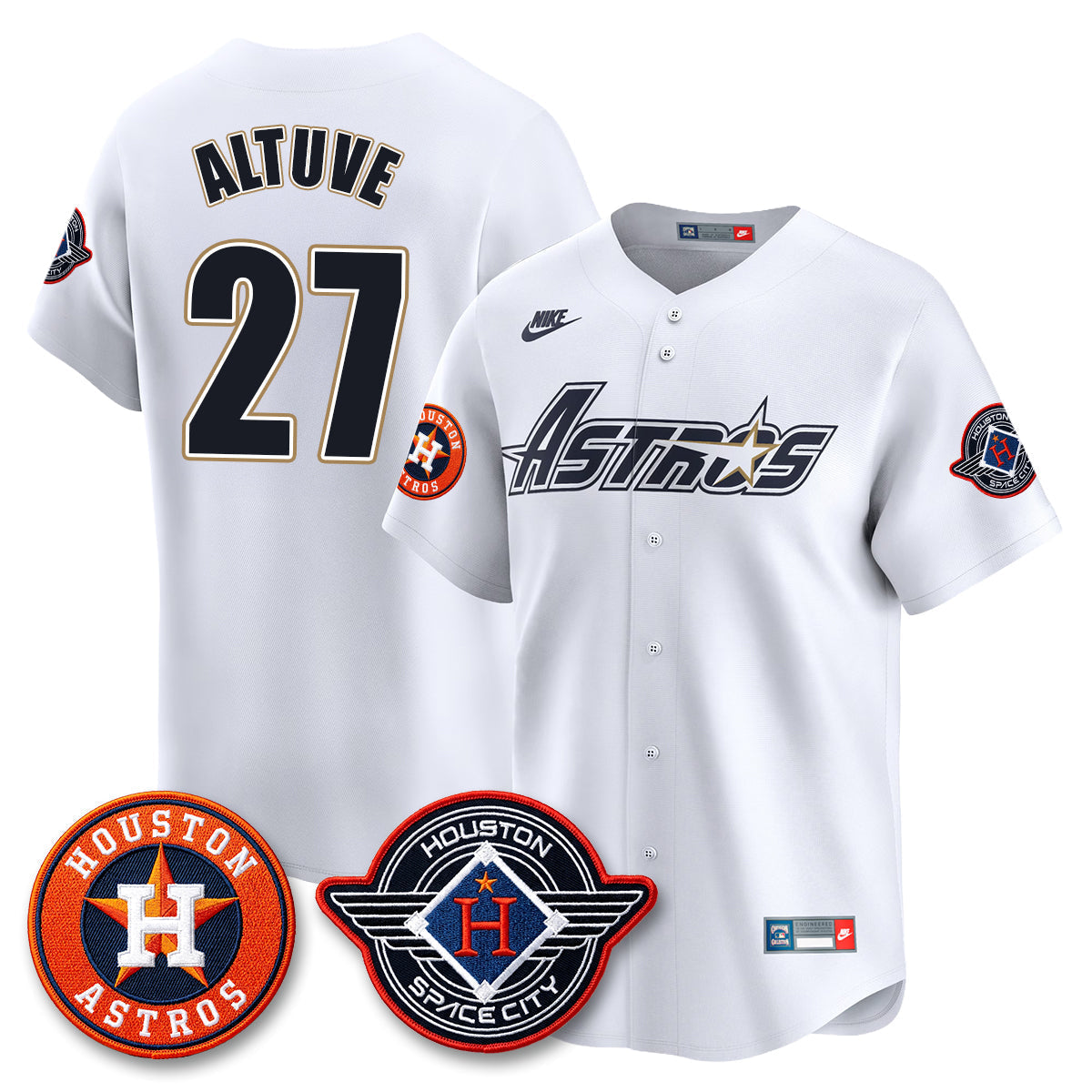 Houston Astros 2026 Space City Vapor Limited Jersey - Stitched-Cuztomshoes