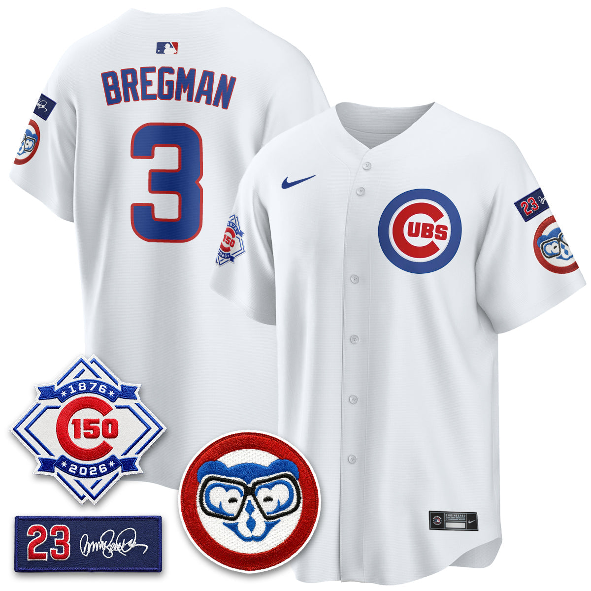 Chicago Cubs 150th Anniversary Holy Cow Vapor Premier Limited Jersey - Stitched