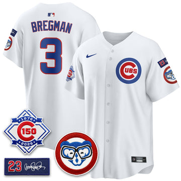 Chicago Cubs 150th Anniversary Holy Cow Vapor Premier Limited Jersey - Stitched