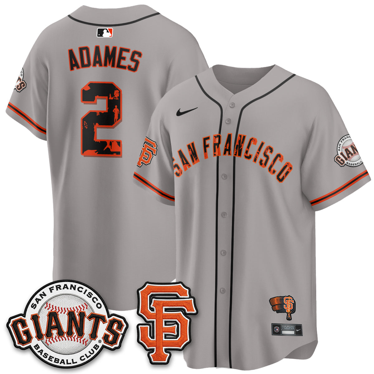 San Francisco Giants 2026 SW Vapor Limited Jersey - Stitched