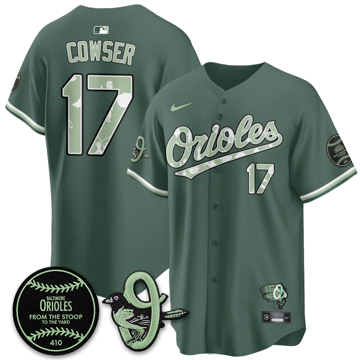 Baltimore Orioles x SW Vapor Premier Limited Jersey - Stitched