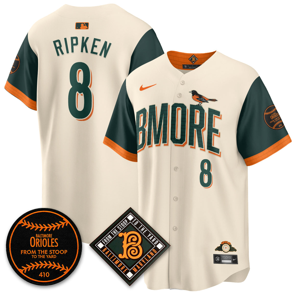 Baltimore Orioles 2026 City Connect Vapor Jersey - Stitched