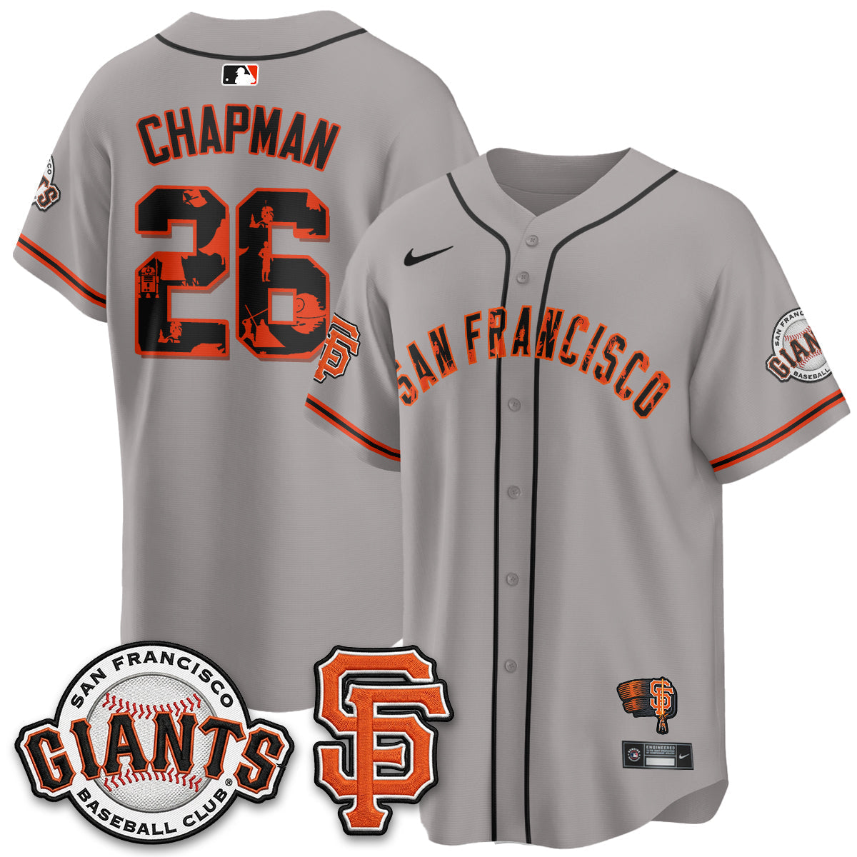San Francisco Giants 2026 SW Vapor Limited Jersey - Stitched