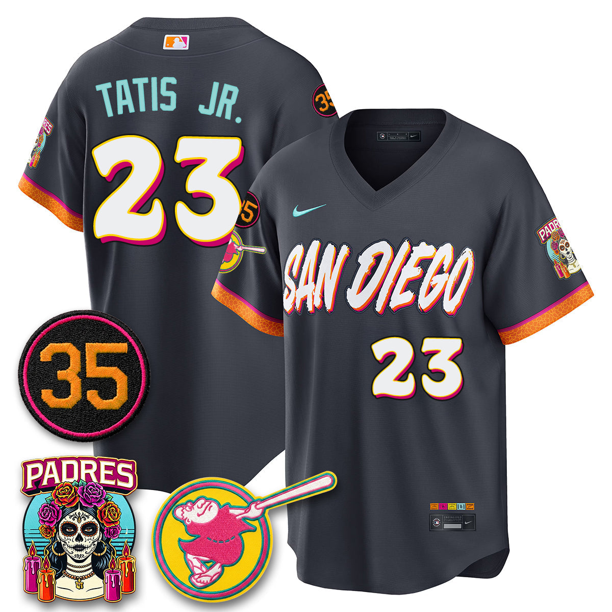 San Diego Padres 2026 City Connect Vapor Limited Jersey - Stitched V3