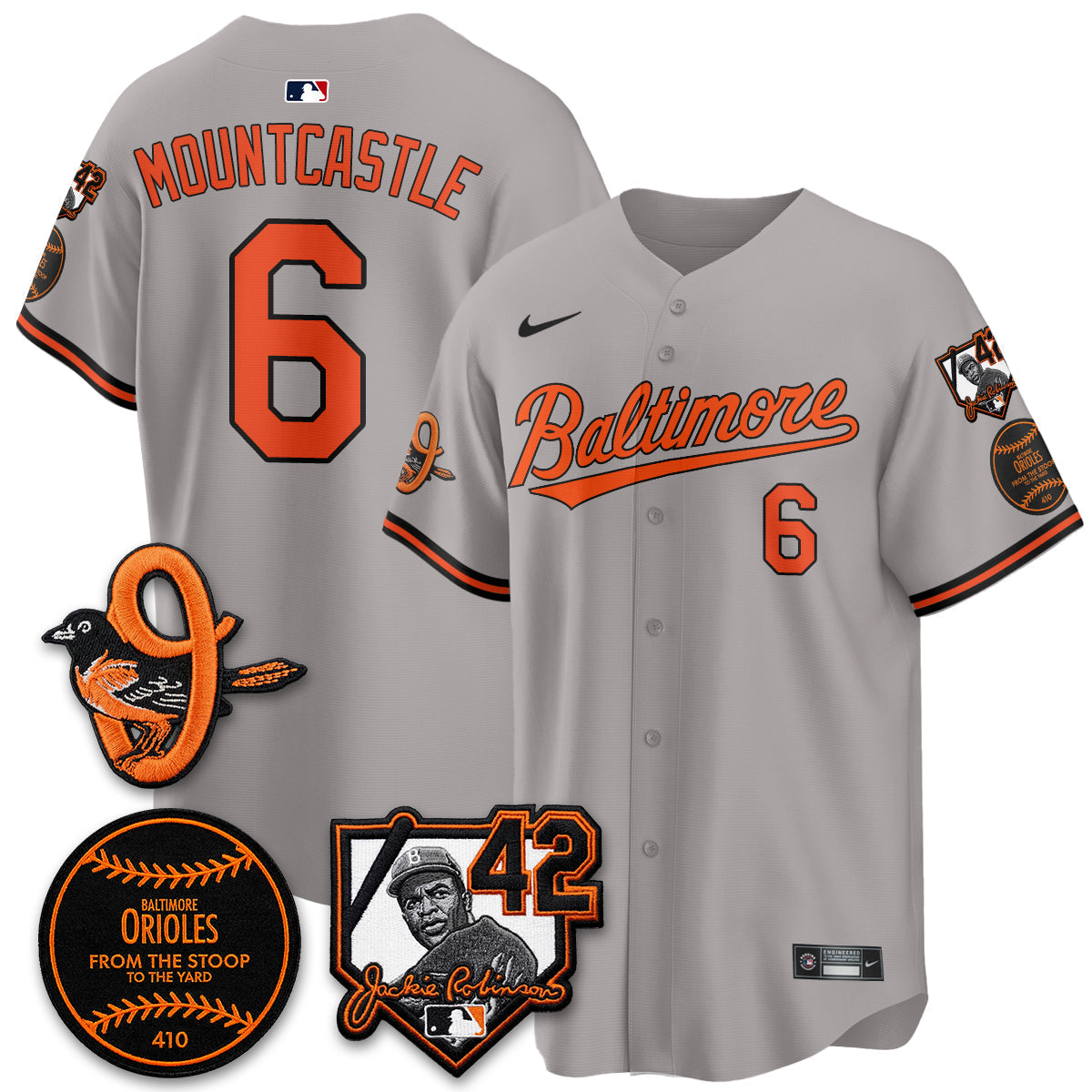 Baltimore Orioles 2026 Jackie Robinson Day Vapor Limited Jersey - Stitched-Cuztomshoes