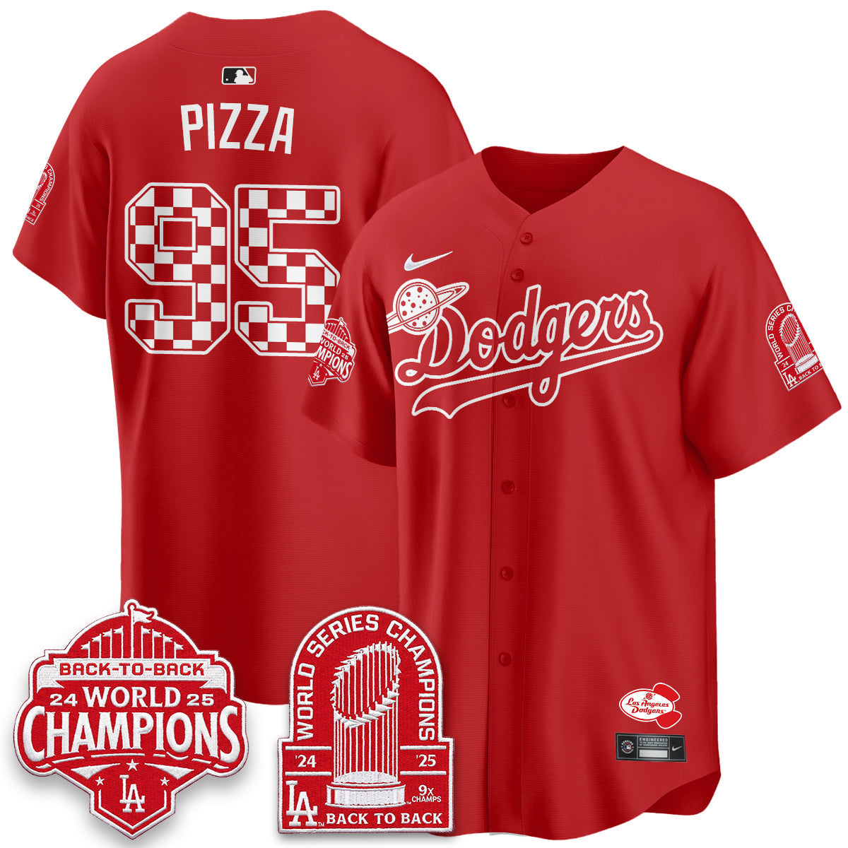 Los Angeles Dodgers 2026 Pizza Planet Vapor Limited Jersey - Stitched-Cuztomshoes