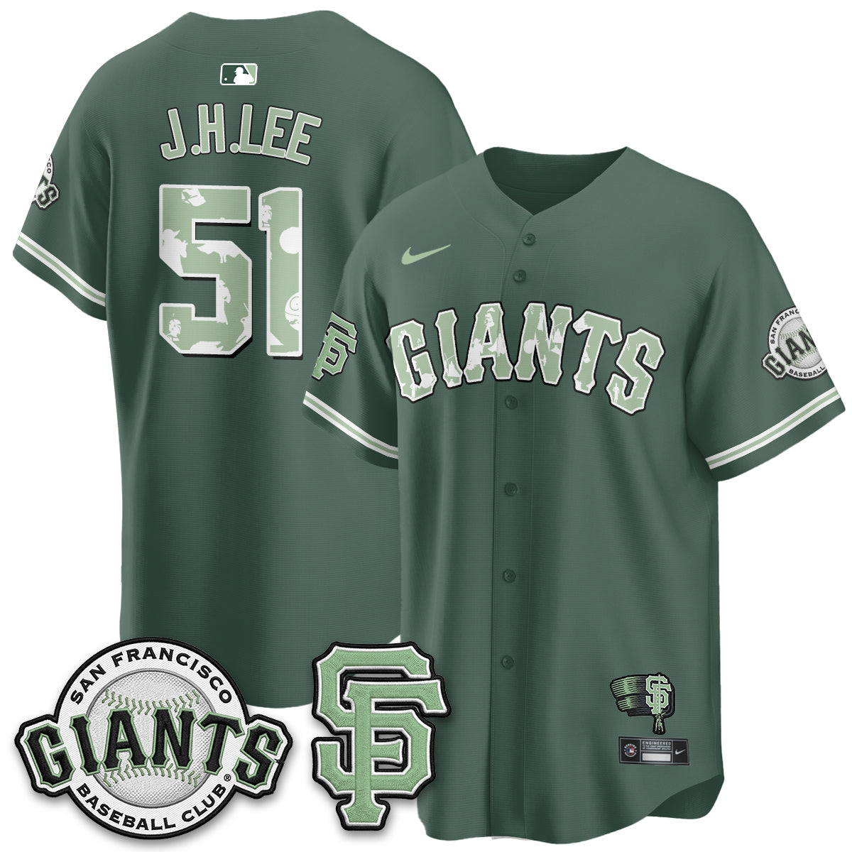 San Francisco Giants 2026 SW Vapor Limited Jersey - Stitched