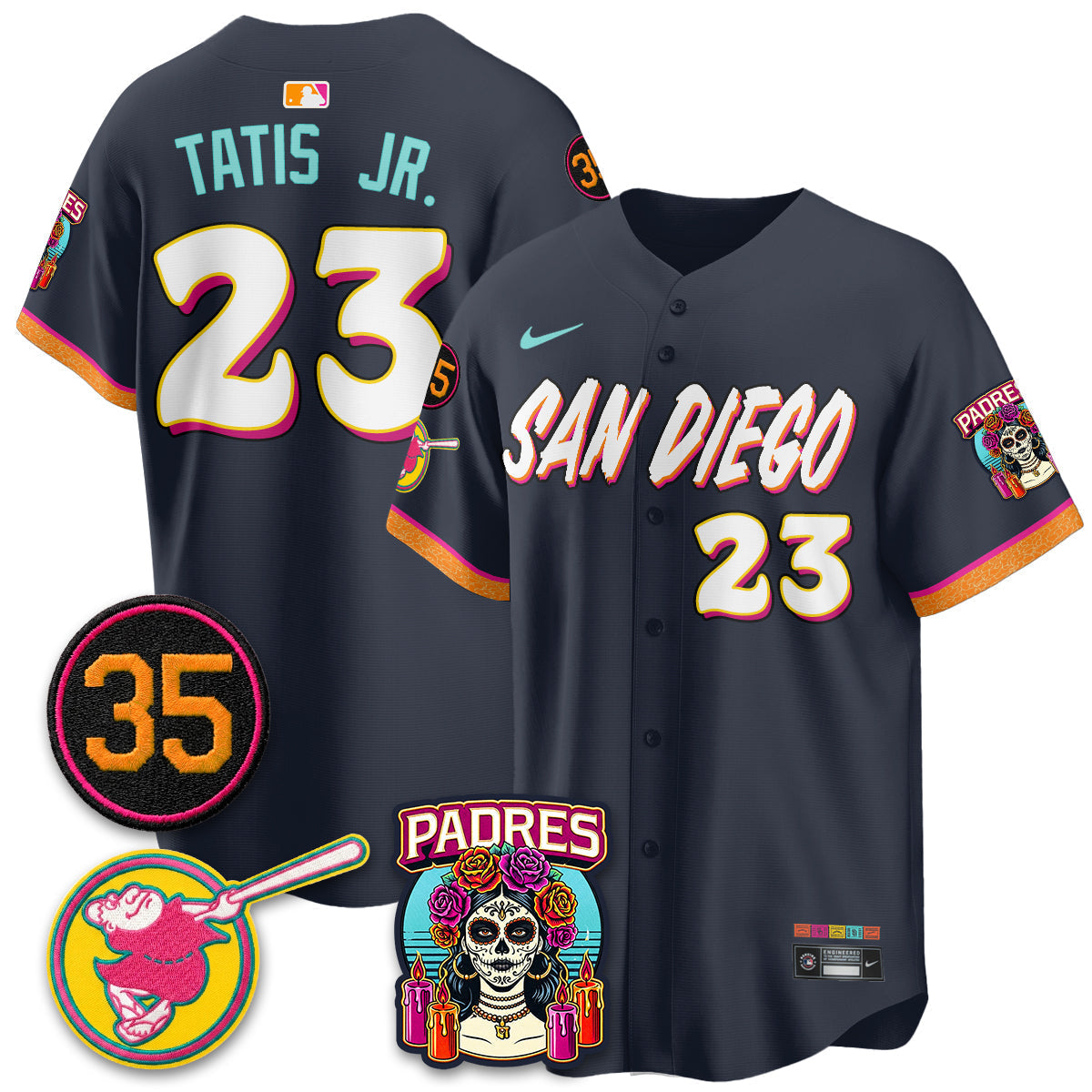 San Diego Padres 2026 City Connect Vapor Premier Limited Jersey - Stitched V2