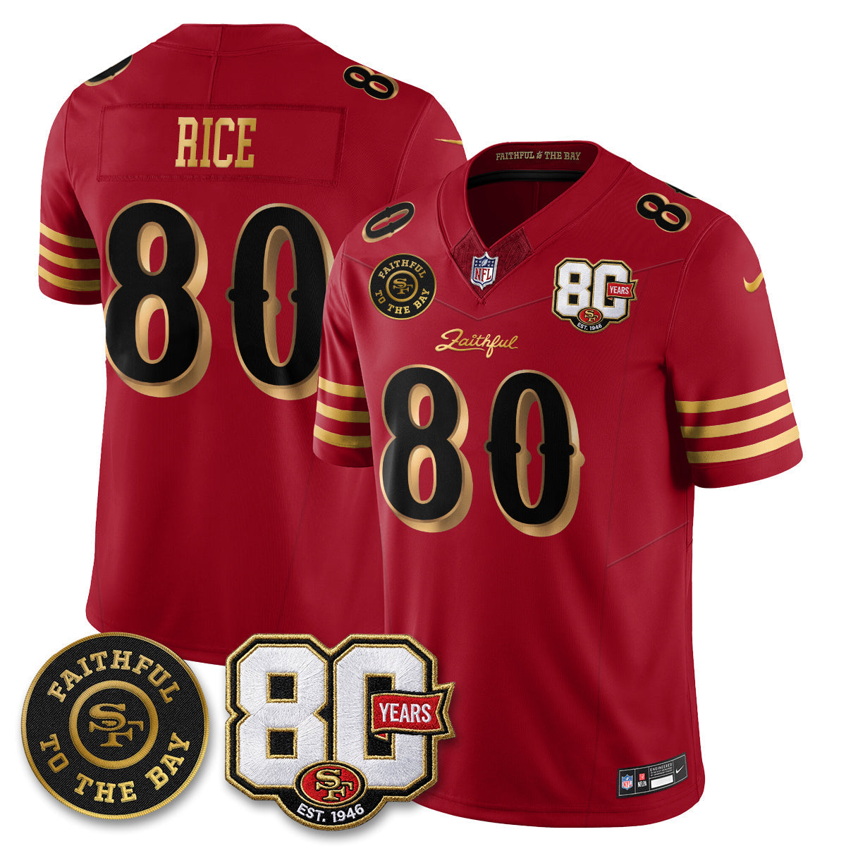 San Francisco Giants “Rivalries” Vapor Limited Jersey - Faithful To The Bay Patch - Stitched