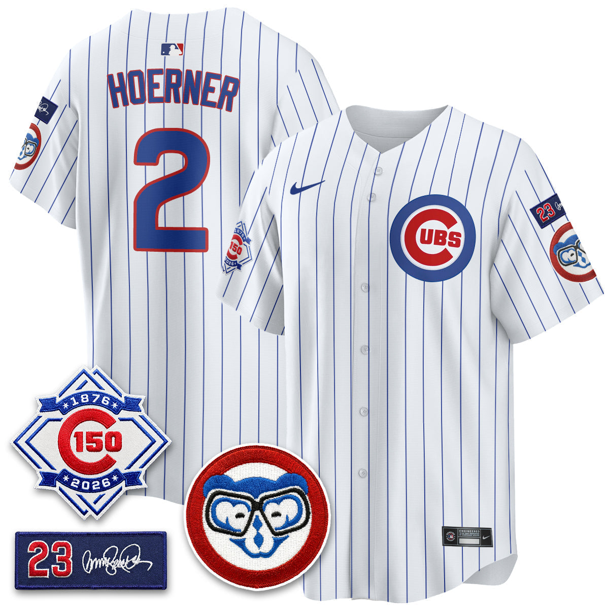 Chicago Cubs 150th Anniversary Holy Cow Vapor Premier Limited Jersey - Stitched