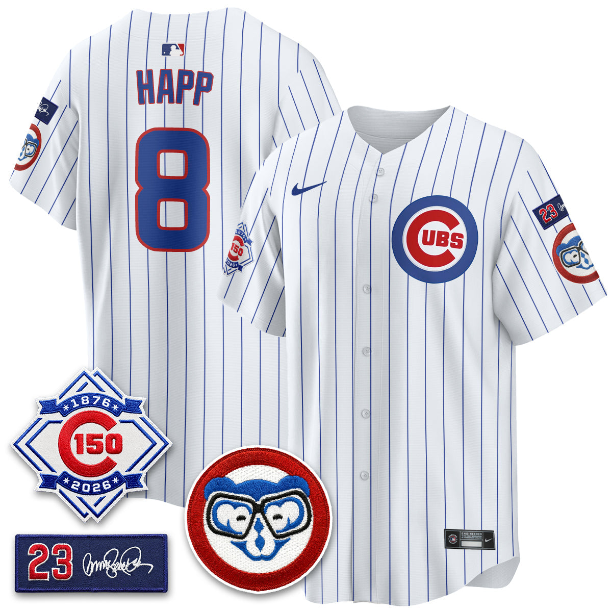 Chicago Cubs 150th Anniversary Holy Cow Vapor Premier Limited Jersey - Stitched