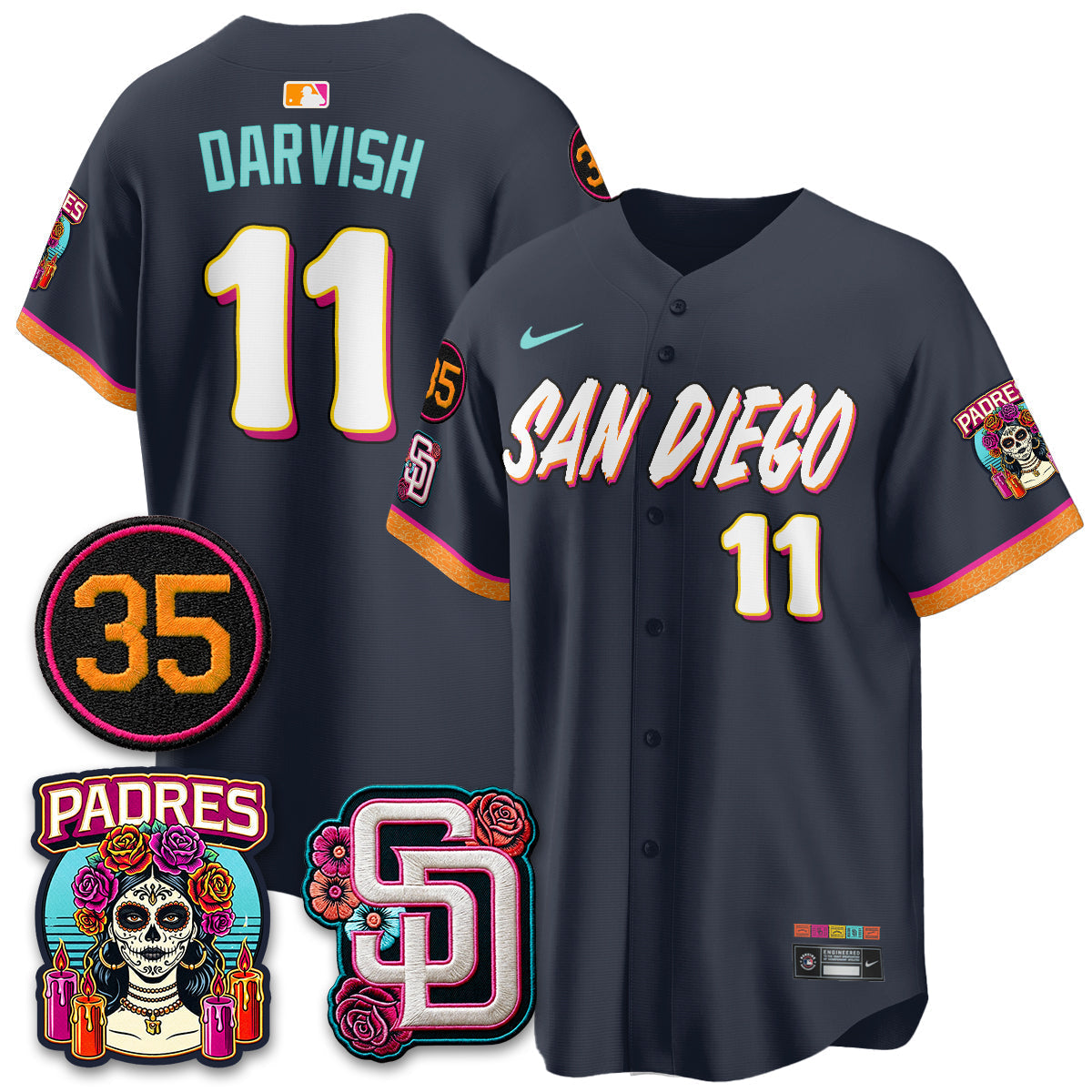San Diego Padres 2026 City Connect Vapor Premier Limited Jersey - Stitched V2