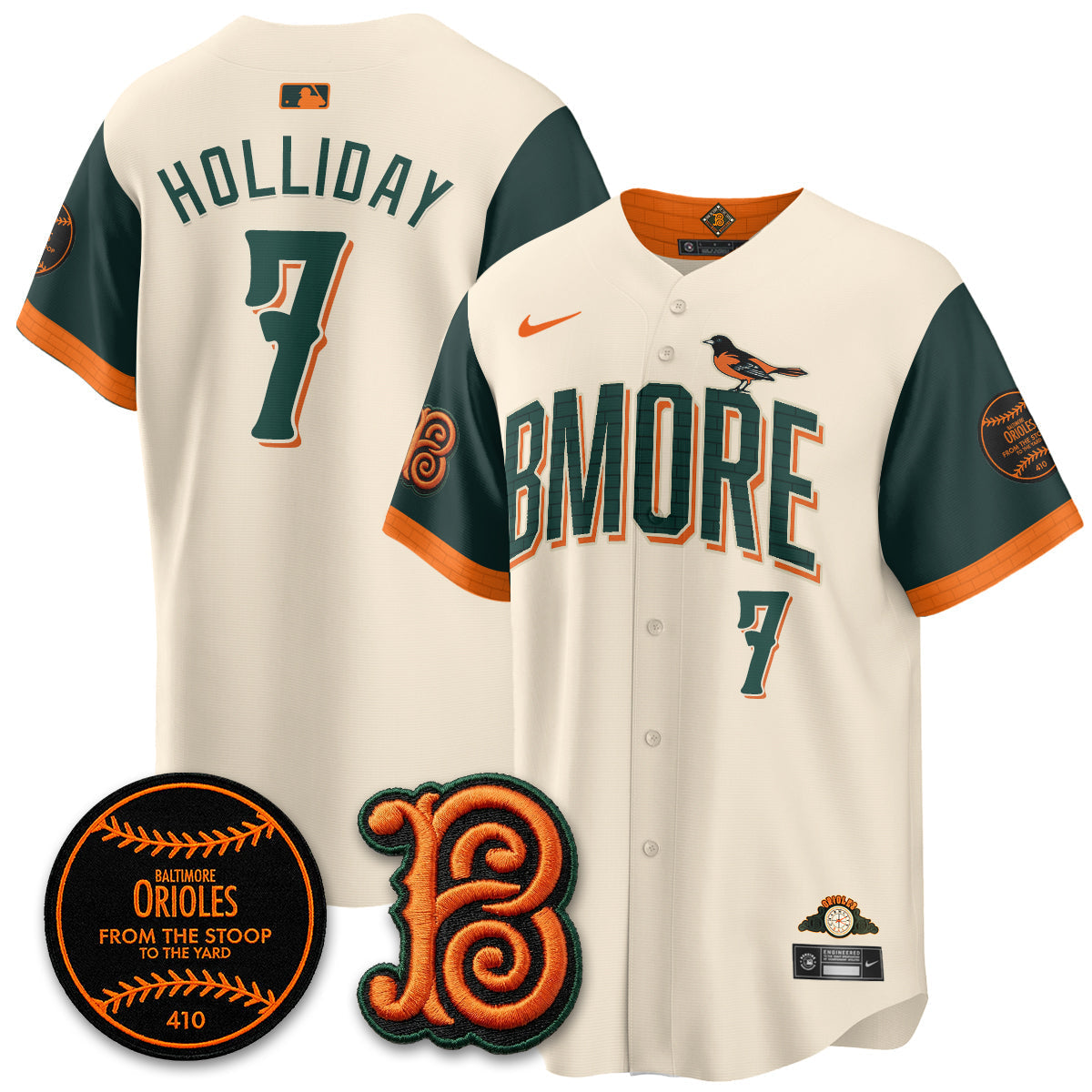 Baltimore Orioles 2026 City Connect Vapor Premier Limited Jersey - Stitched-Cuztomshoes