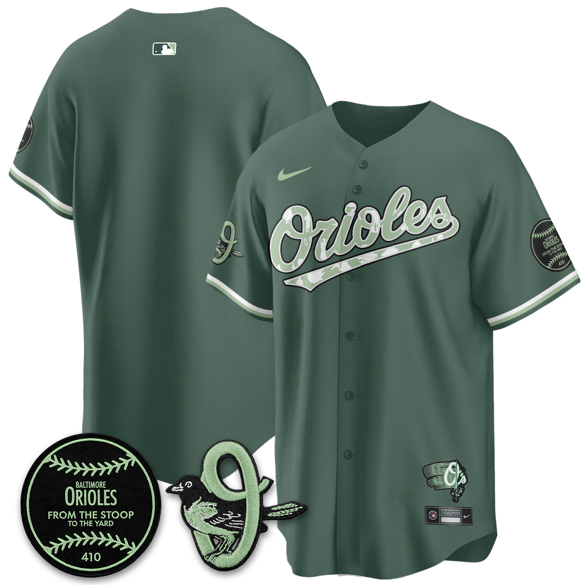 Baltimore Orioles x SW Vapor Premier Limited Jersey - Stitched