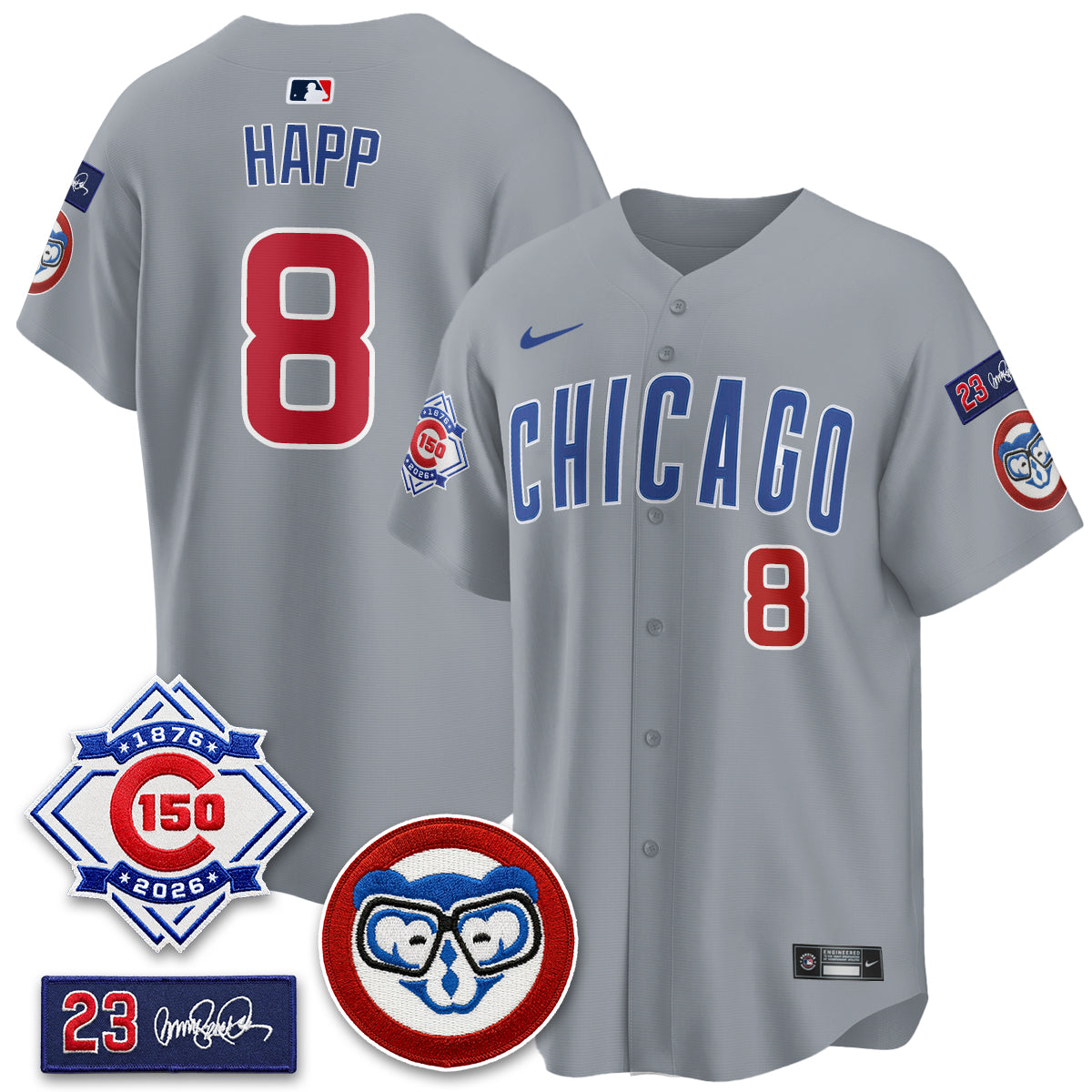 Chicago Cubs 150th Anniversary Holy Cow Vapor Premier Limited Jersey - Stitched